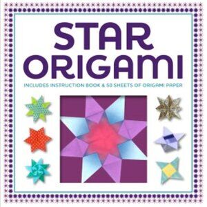NWT Star Origami Kit including 50 Sheets of Origami Paper